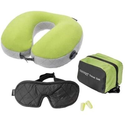Cocoon Travel Set Ultralight 5 pieces wasabi/black, Reisezubehör, Grün Cocoon Travel Set Ultralight 5 pieces wasabi/black, Reisezubehör, Grün