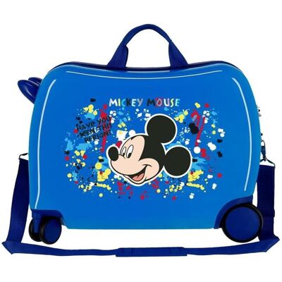 Disney Carrello Guidabile di Topolino, Koffer, Mehrfarbig Disney Carrello Guidabile di Topolino, Koffer, Mehrfarbig