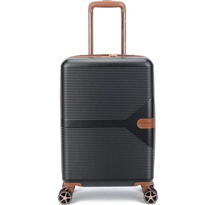Decent-Verlag Anständiger Stella Handtasche Spinner 55 cm schwarz, Koffer, Schwarz Decent-Verlag Anständiger Stella Handtasche Spinner 55 cm schwarz, Koffer, Schwarz