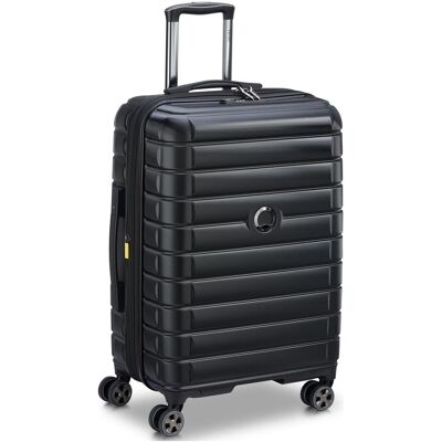 Delsey Harde koffer / Trolley / Reiskoffer - Shadow 5.0 - 66 cm - Zwart, Koffer, Schwarz Delsey Harde koffer / Trolley / Reiskoffer - Shadow 5.0 - 66 cm - Zwart, Koffer, Schwarz