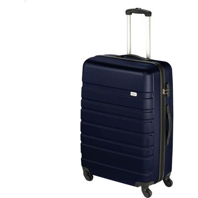 Princess Traveller Singapore - Reiskoffer - ABS - Donkerblauw - Large - 78cm, Koffer, Blau Princess Traveller Singapore - Reiskoffer - ABS - Donkerblauw - Large - 78cm, Koffer, Blau
