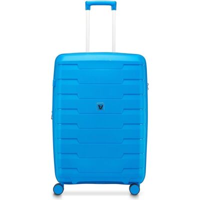 Roncato Skyline 2.0 4 Rollen Trolley 46.5 cm mit Dehnfalte, Koffer, Blau Roncato Skyline 2.0 4 Rollen Trolley 46.5 cm mit Dehnfalte, Koffer, Blau