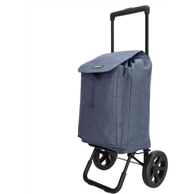 Beagles, Einkaufshilfe, Shop & Go Lebensmittel Trolley falten leichte 40 Liter stark - blau, Blau Beagles, Einkaufshilfe, Shop & Go Lebensmittel Trolley falten leichte 40 Liter stark - blau, Blau