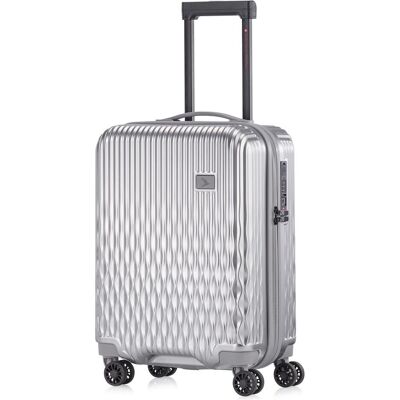 Pack Easy Flow, Cabin-Trolley, Koffer, Silber Pack Easy Flow, Cabin-Trolley, Koffer, Silber