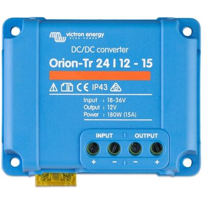 Victron Energy Orion-Tr 24/12-15A 120 W DC/DC Konverter - 24V auf 12,5V, 20A Victron Energy Orion-Tr 24/12-15A 120 W DC/DC Konverter - 24V auf 12,5V, 20A