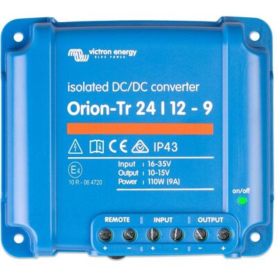 Victron Energy, Spannungswandler, Orion-Tr 12/12-9A DC-DC Victron Energy, Spannungswandler, Orion-Tr 12/12-9A DC-DC