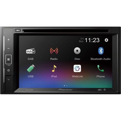 Pioneer Autoradio, AVH-A240DAB 2-DIN (Android Auto, Apple Carplay, MirrorLink) Pioneer Autoradio, AVH-A240DAB 2-DIN (Android Auto, Apple Carplay, MirrorLink)