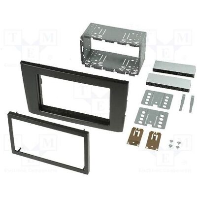 4CarMedia, Autoradio Installation, Radio-Einbaurahmen Volvo 2 DIN schwarz 4CarMedia, Autoradio Installation, Radio-Einbaurahmen Volvo 2 DIN schwarz