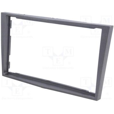 Per.Pic., Autoradio Installation, Radio-Einbaurahmen Opel 2 DIN dunkelsilber Per.Pic., Autoradio Installation, Radio-Einbaurahmen Opel 2 DIN dunkelsilber