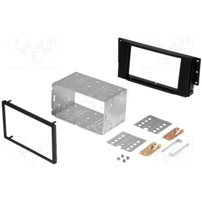 Per.Pic., Autoradio Installation, Radio-Einbaurahmen Land Rover 2 DIN schwarz Per.Pic., Autoradio Installation, Radio-Einbaurahmen Land Rover 2 DIN schwarz
