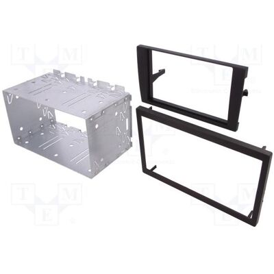 Per.Pic., Autoradio Installation, Radio-Einbaurahmen Audi 2 DIN schwarz Per.Pic., Autoradio Installation, Radio-Einbaurahmen Audi 2 DIN schwarz