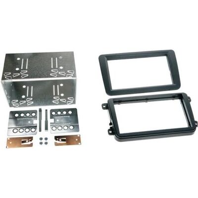 ACV, Autoradio Installation, 391320-10 Radioblende Seat / Skoda / VW, rubber touch (2 DIN) ACV, Autoradio Installation, 391320-10 Radioblende Seat / Skoda / VW, rubber touch (2 DIN)