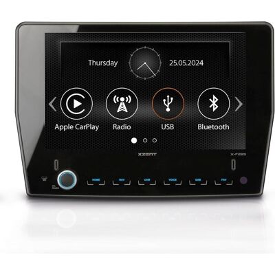 Xzent, Autoradio, X-F285 - Autoradio - Ford Transit - Pasklare unit - BT - USB - DAB+ - CarPlay (Apple Carplay) Xzent, Autoradio, X-F285 - Autoradio - Ford Transit - Pasklare unit - BT - USB - DAB+ - CarPlay (Apple Carplay)
