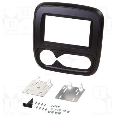 Per.Pic., Autoradio Installation, Radio-Einbaurahmen Opel 2 DIN schwarz Per.Pic., Autoradio Installation, Radio-Einbaurahmen Opel 2 DIN schwarz
