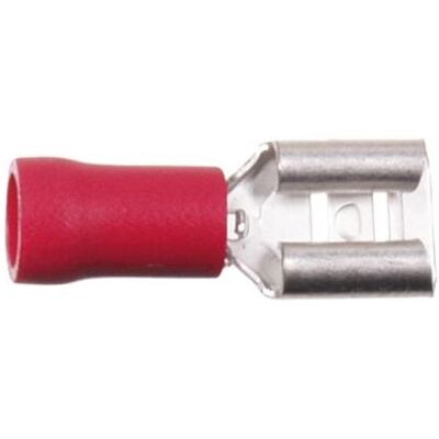ACV, Autoradio Zubehör, Hunstik rød 4,8mm / 100 stk ACV, Autoradio Zubehör, Hunstik rød 4,8mm / 100 stk