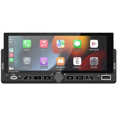 Krüger&Matz, Autoradio, Kruger&Matz KM2017 1DIN CarPlay/AndroidAuto Autoradio (Android Auto, Apple Carplay) Krüger&Matz, Autoradio, Kruger&Matz KM2017 1DIN CarPlay/AndroidAuto Autoradio (Android Auto, Apple Carplay)
