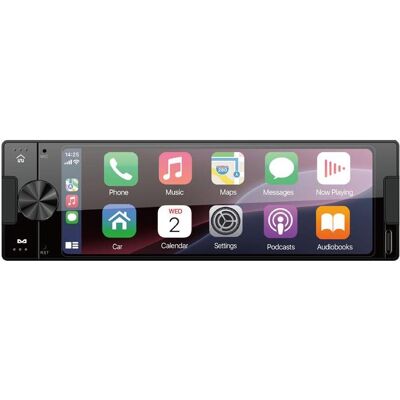 Ampire Autoradio, Smartphone 1DIN Radio, 6.38 zoll Display,DAB, Wireless Apple CarPlay - Android (Android Auto, Apple Carplay) Ampire Autoradio, Smartphone 1DIN Radio, 6.38 zoll Display,DAB, Wireless Apple CarPlay - Android (Android Auto, Apple Carplay)