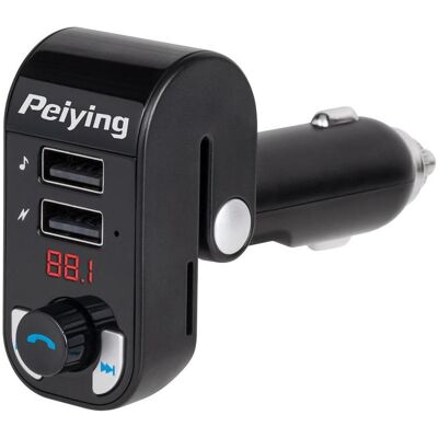 Peiying, Autoradio Zubehör, Auto-FM-Modulator mit Bluetooth Peiying, Autoradio Zubehör, Auto-FM-Modulator mit Bluetooth