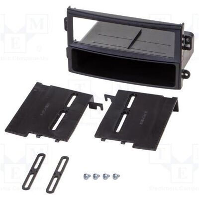 Per.Pic., Autoradio Installation, Radio-Einbaurahmen Nissan 1 DIN schwarz Per.Pic., Autoradio Installation, Radio-Einbaurahmen Nissan 1 DIN schwarz