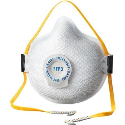 Moldex, Atemschutzmaske, Atemschutzmaske FFP3 R D mit Klimaventil, Air Seal, einzel verpackt (FFP3 R D) Moldex, Atemschutzmaske, Atemschutzmaske FFP3 R D mit Klimaventil, Air Seal, einzel verpackt (FFP3 R D)