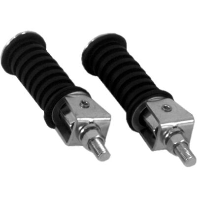Emgo, Motorrad Zubehör, Beifahrerfussraste Universal (2er-Set, rechts/links) (10-mm-Schraube mit Mutter, Suzuki-Muster) Emgo, Motorrad Zubehör, Beifahrerfussraste Universal (2er-Set, rechts/links) (10-mm-Schraube mit Mutter, Suzuki-Muster)