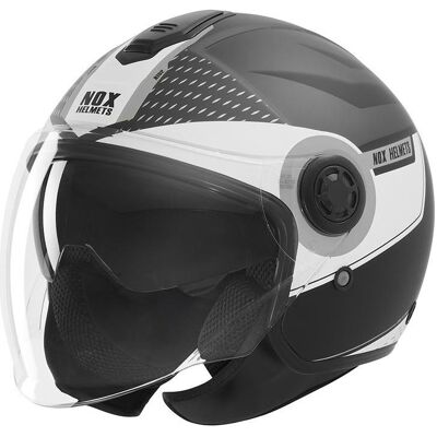 Nox Premium, Motorradhelm, N182 Round (S, 55 - 56 cm) Nox Premium, Motorradhelm, N182 Round (S, 55 - 56 cm)