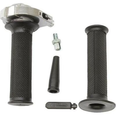 Domino Gashendel-Set - Klassische Motorrad - 46mm - 2.3° - Silber Domino Gashendel-Set - Klassische Motorrad - 46mm - 2.3° - Silber