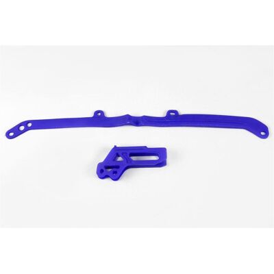 UFO, Motorrad Zubehör, SET SCHIEBER + KETTENFÜHRUNG YAMAHA YZ 125/250 '15–25, YZF/WRF 250/450 '07–08, BLAU UFO, Motorrad Zubehör, SET SCHIEBER + KETTENFÜHRUNG YAMAHA YZ 125/250 '15–25, YZF/WRF 250/450 '07–08, BLAU