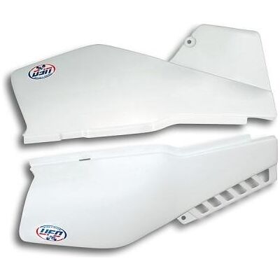 UFO, Motorrad Zubehör, SEITENVERKLEIDUNGEN UNTER DEM SITZ YAMAHA XT 600 '87-'90 FARBE WEISS (SATZ) UFO, Motorrad Zubehör, SEITENVERKLEIDUNGEN UNTER DEM SITZ YAMAHA XT 600 '87-'90 FARBE WEISS (SATZ)