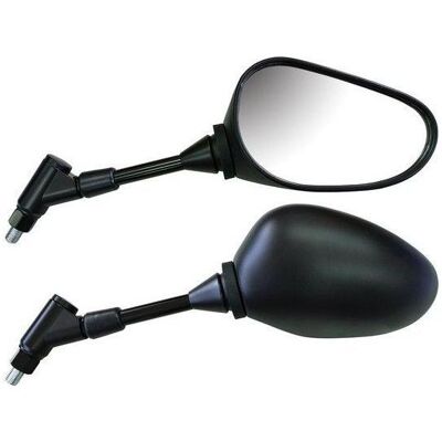 Emgo, Motorrad Zubehör, Spiegel Yamaha XJ6 N '09-'16, FZ8 N '10-'15 rechts (OEM: 20S-26280-10) schwarz Emgo, Motorrad Zubehör, Spiegel Yamaha XJ6 N '09-'16, FZ8 N '10-'15 rechts (OEM: 20S-26280-10) schwarz