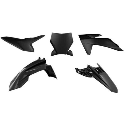 Racetech, Motorrad Zubehör, (RTECH) KUNSTSTOFFSET KTM SX 50 '24-'25 SCHWARZ Racetech, Motorrad Zubehör, (RTECH) KUNSTSTOFFSET KTM SX 50 '24-'25 SCHWARZ