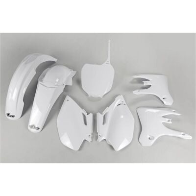 UFO, Motorrad Zubehör, UFO-Kunststoffset für Yamaha YZF 250/450 (Baujahre 2003–2005), Weiss UFO, Motorrad Zubehör, UFO-Kunststoffset für Yamaha YZF 250/450 (Baujahre 2003–2005), Weiss