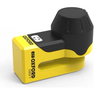Oxford, Motorrad Zubehör, Mini T Disc Lock Yellow Oxford, Motorrad Zubehör, Mini T Disc Lock Yellow