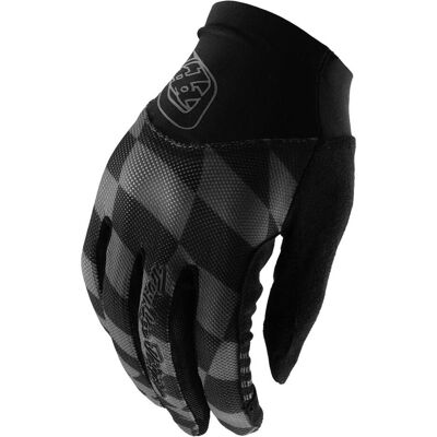 Troy Lee Designs, Damen, Handschuhe, Womens Ace Handschuh, Twisted Checkers, black, L, Schwarz, (L) Troy Lee Designs, Damen, Handschuhe, Womens Ace Handschuh, Twisted Checkers, black, L, Schwarz, (L)