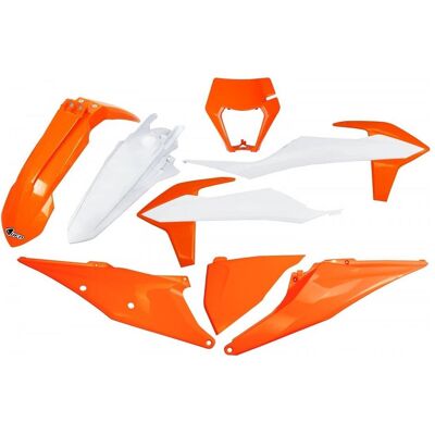 UFO, Motorrad Zubehör, Kunststoff-Set KTM EXC 125 '20-'21, EXC 250 / 300 TPI '20-'23, EXC-F 250 / 350 / 450 / 500 UFO, Motorrad Zubehör, Kunststoff-Set KTM EXC 125 '20-'21, EXC 250 / 300 TPI '20-'23, EXC-F 250 / 350 / 450 / 500