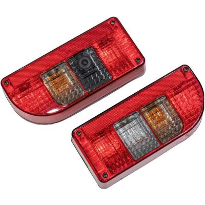 SecoRüt, Autolampe, Anhänger-Beleuchtungsset integrierte HD Rückfahrkamera, Blinker, Bremsl SecoRüt, Autolampe, Anhänger-Beleuchtungsset integrierte HD Rückfahrkamera, Blinker, Bremsl