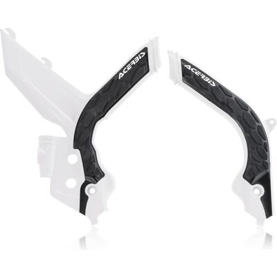Acerbis, Motorrad Zubehör, X-GRIP Rahmenschützer KTM EXC / EXC-F / XC-W / XCF-W '20-'23 Farbe Weiss / Schwarz Acerbis, Motorrad Zubehör, X-GRIP Rahmenschützer KTM EXC / EXC-F / XC-W / XCF-W '20-'23 Farbe Weiss / Schwarz