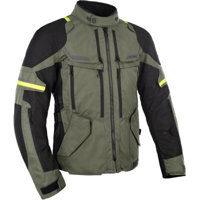 Oxford, Motorradjacke, Products Herren 4 Season, 3 in 1 Rockland Motorradjacke, Khaki Black Fluo, L (Herren, L) Oxford, Motorradjacke, Products Herren 4 Season, 3 in 1 Rockland Motorradjacke, Khaki Black Fluo, L (Herren, L)