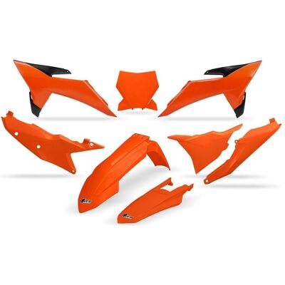 UFO, Motorrad Zubehör, UFO-Kunststoffset für KTM SX 125 / 150 / 250 / 300 '25-'26, SXF (SX-F) 250 / 350 / 450 '25-'26 UFO, Motorrad Zubehör, UFO-Kunststoffset für KTM SX 125 / 150 / 250 / 300 '25-'26, SXF (SX-F) 250 / 350 / 450 '25-'26