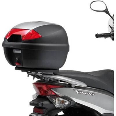 Kappa, Motorradgepäck, Topcase-Gestell für Honda Vision 50-110 (11-25) (ohne Kennzeichenhalter) Kappa, Motorradgepäck, Topcase-Gestell für Honda Vision 50-110 (11-25) (ohne Kennzeichenhalter)
