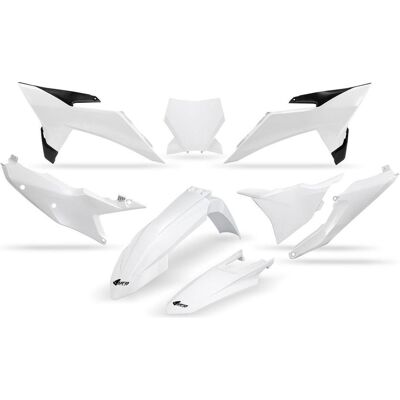UFO, Motorrad Zubehör, KUNSTSTOFFSATZ KTM SX 125 / 150 / 250 / 300 '25-'26, SXF (SX-F) 250 / 350 / 450 '25-'26 FARBE WEISS UFO, Motorrad Zubehör, KUNSTSTOFFSATZ KTM SX 125 / 150 / 250 / 300 '25-'26, SXF (SX-F) 250 / 350 / 450 '25-'26 FARBE WEISS