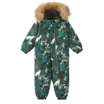 Reima, Unisex, Skijacke, tec Kleinkinder Schneeanzug Lappi Thyme (74), Grün, 74 Reima, Unisex, Skijacke, tec Kleinkinder Schneeanzug Lappi Thyme (74), Grün, 74