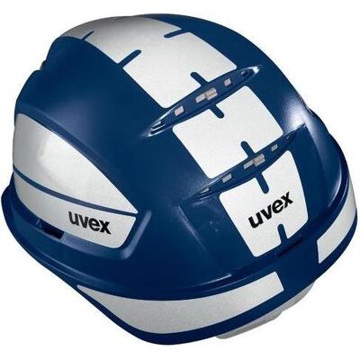 Uvex, Kopfschutz, Schutzhelm pheos B-S-WR 9772537 blau mit Lüftungen (52 - 61 cm) Uvex, Kopfschutz, Schutzhelm pheos B-S-WR 9772537 blau mit Lüftungen (52 - 61 cm)