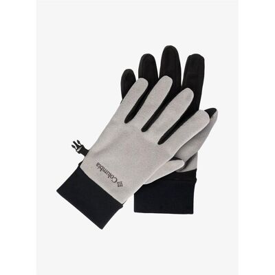 Columbia, Herren, Handschuhe, Touchscreen Handschuhe Arctic Peak Glove - flint grey/black, Schwarz, Grau, (S) Columbia, Herren, Handschuhe, Touchscreen Handschuhe Arctic Peak Glove - flint grey/black, Schwarz, Grau, (S)