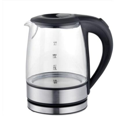 Maestro Czajnik elektryczny szklany 1630W MR-062-BLACK, Wasserkocher, Schwarz, Transparent Maestro Czajnik elektryczny szklany 1630W MR-062-BLACK, Wasserkocher, Schwarz, Transparent