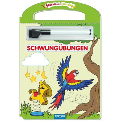 Schreib und wisch weg Schwungünungen 17x25 cm 24 Seiten, Schulbücher von Trötsch Verlag GmbH & Co. KG Schreib und wisch weg Schwungünungen 17x25 cm 24 Seiten, Schulbücher von Trötsch Verlag GmbH & Co. KG