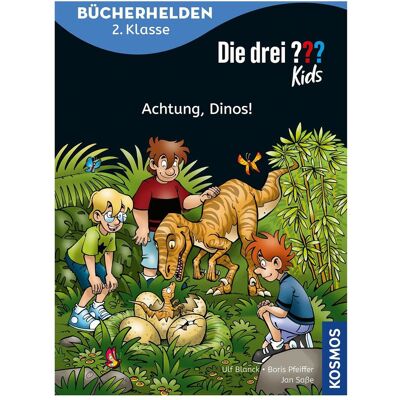 Kosmos Die drei??? Kids, Bücherhelden 2. Klasse, Achtung, Dinos!, Schulbücher von Ulf Blanck, Boris Pfeiffer Kosmos Die drei??? Kids, Bücherhelden 2. Klasse, Achtung, Dinos!, Schulbücher von Ulf Blanck, Boris Pfeiffer