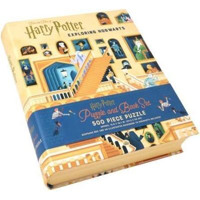 Insight Editions Exploring Hogwarts Puzzle and Book Set (500 Teile) Insight Editions Exploring Hogwarts Puzzle and Book Set (500 Teile)