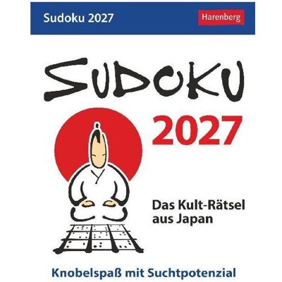 Harenberg, Kalender, Sudoku Tagesabreisskalender 2027 - Das Kult-Rätsel aus Japan Harenberg, Kalender, Sudoku Tagesabreisskalender 2027 - Das Kult-Rätsel aus Japan