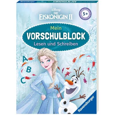 Ravensburger Disney Die Eiskönigin 2 Mein Vorschulblock Lesen und Schreiben – Konzentration, Erstes Lesen und, Kinderbücher von Stefanie Hahn Ravensburger Disney Die Eiskönigin 2 Mein Vorschulblock Lesen und Schreiben – Konzentration, Erstes Lesen und, Kinderbücher von Stefanie Hahn
